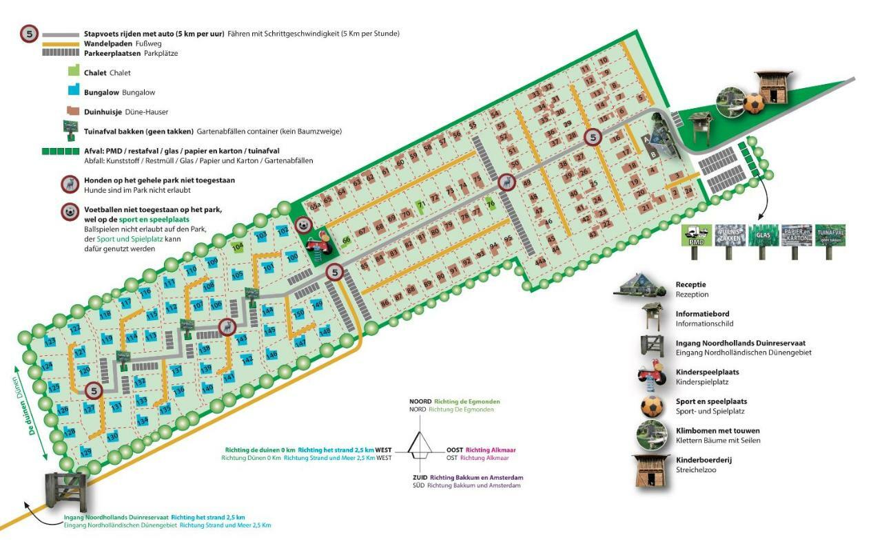 Bungalows - Bungalowpark Mooyeveld - Uniek Gelegen In De Duinen! Egmond-Binnen Exterior photo